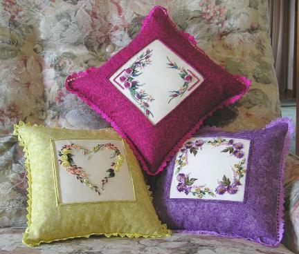 Purple Daisy - Brazilian dimensional embroidery pattern