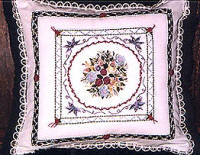 Courtney Pillow-Brazilian dimensional embroidery pattern