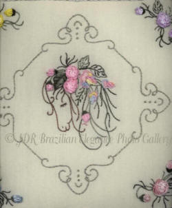 Brazilian Embroidery Design JDR 6009 Horse Scents