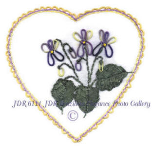 JDR 6111 Heart of Violet