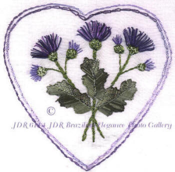 JDR 6114 Helen's Heart of Thistle Flowers