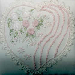 Stylized Heart for Your Valentine Brazilian Dimensional Embroidery pattern