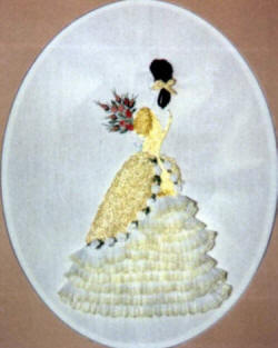 Bella Victorian Lady-Brazilian Embroidery