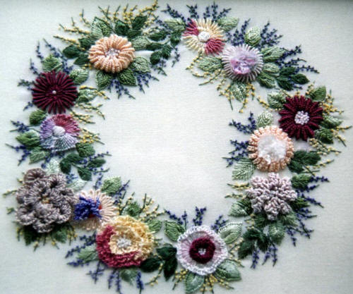 Multiflora Sampler Brazilian Dimensional Embroidery pattern