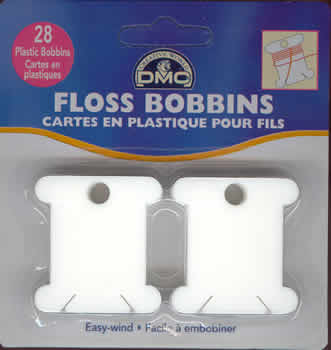 Plastic Floss Bobbins by DMC