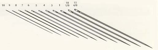 Milliner - Straw needles