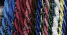 Reds, Blues and inbetweens of EdMar Rayon Threads