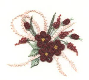 Blackberry Lane Brazilian Embroidery Design Wild Roses