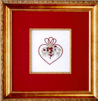 Brazilian Embroidery From Blackberry Lane HEARTS andROSES By Delma Moore  BL 122