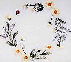 Brazilian Embroidery From Blackberry Lane: BL 138 Sunshine Daisies