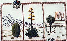 Cactus Three -Brazilian Embroidery pattern
