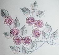 Cherry Blossom Spring Brazilian Embroidery 