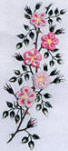 Wild Roses Brazilian Embroidery Design