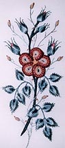 My Favorite Wild Rose  Brazilian Embroidery pattern