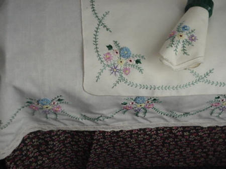Brazilian Embroidery Table Linens