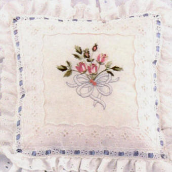 Brazilian Embroidery Pattern: Roses For Love